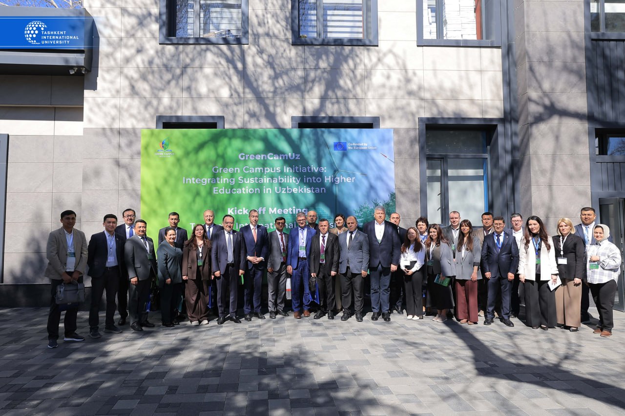 GreenCamUz Kick-off Meeting Held at Tashkent International University